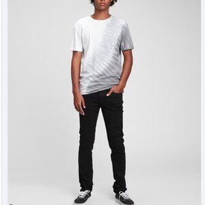 GAP Teen Stacked Skinny Black Jeans